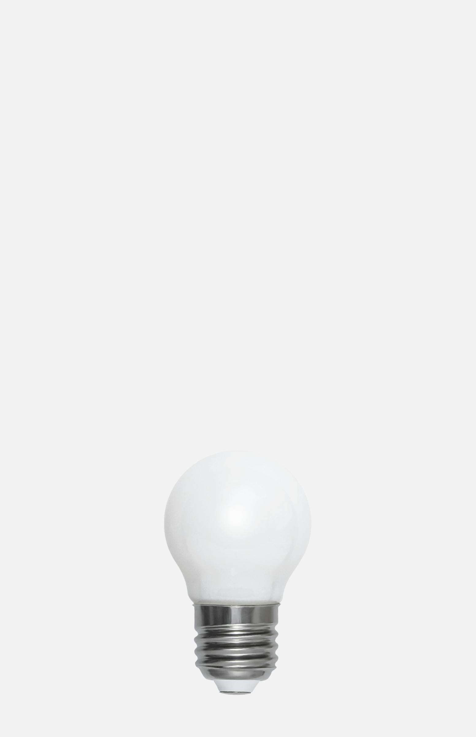 Light Source E27 LED Filament Globe Opal 4,5W