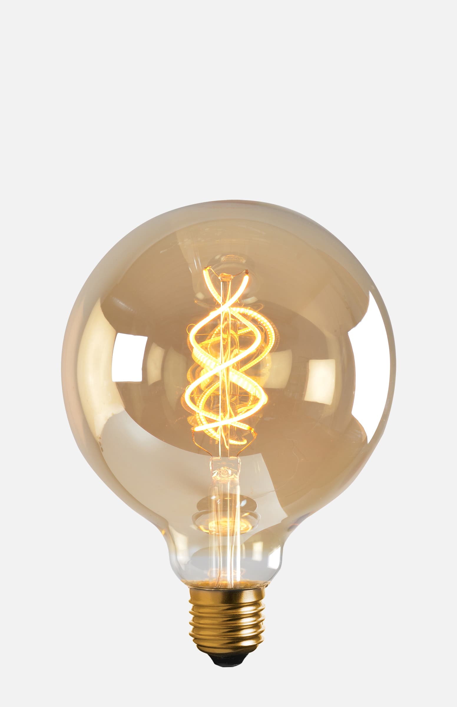 Light Source E27 LED Soft Filament Globe 100 mm Go