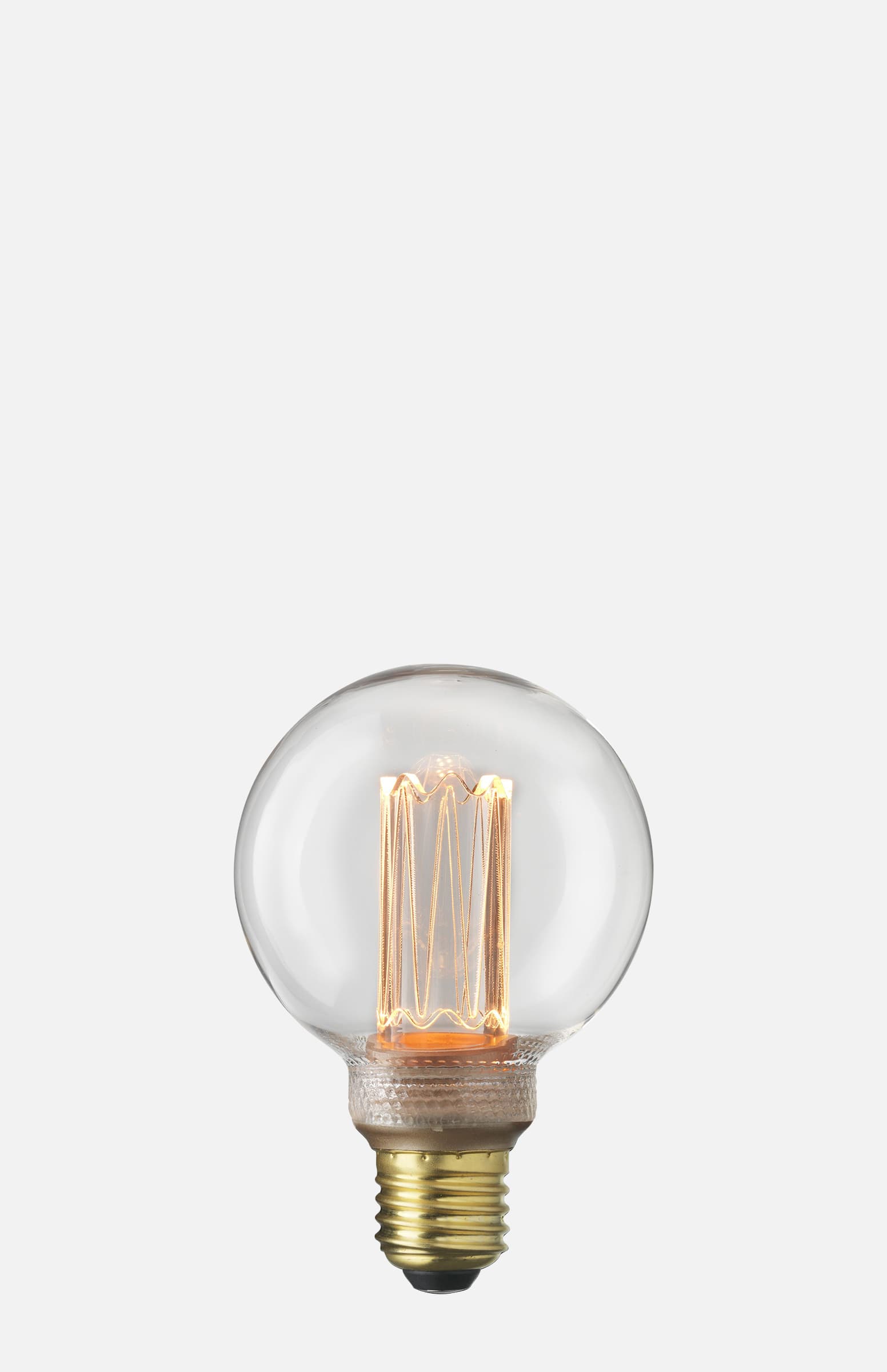 Light Source E27 Laser LED Filament Globe 80 mm