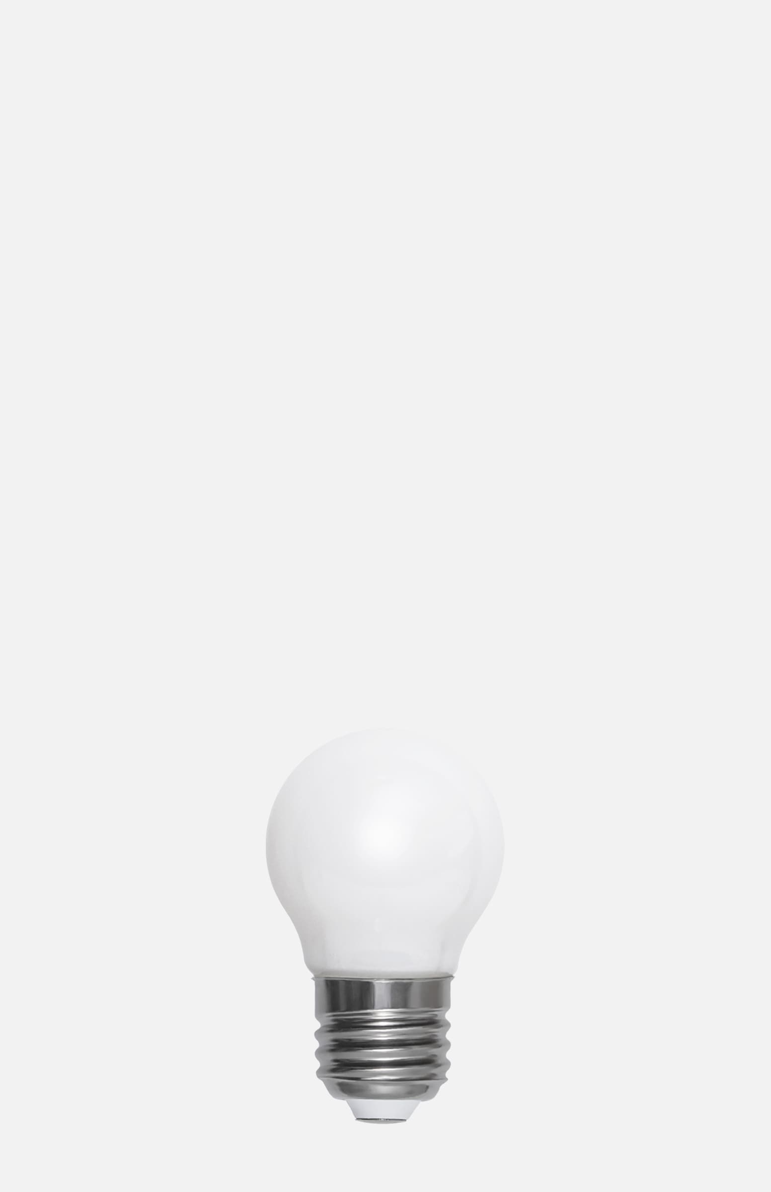 Light Source E27 LED Filament Globe Opal 5W