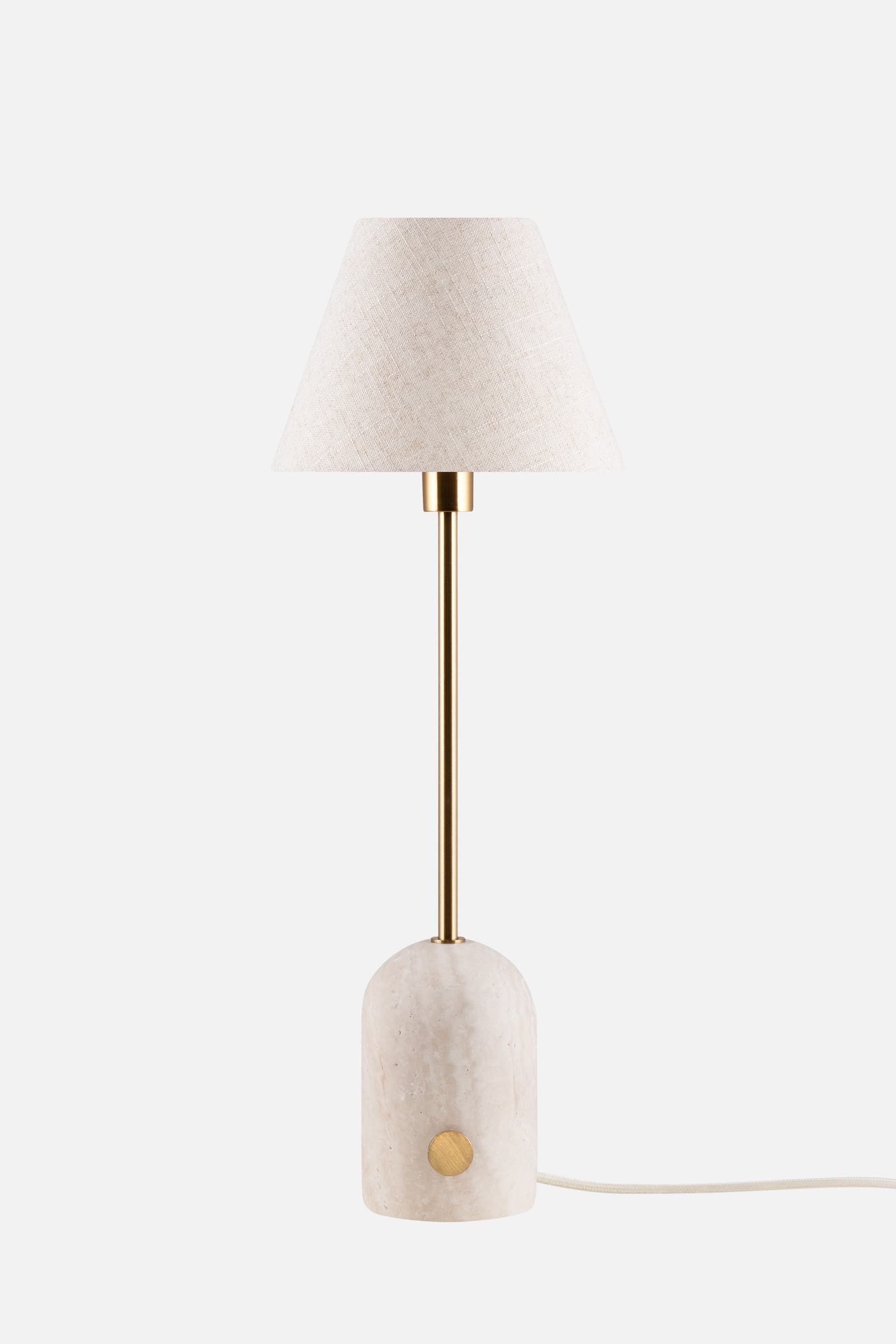 Table Lamp Gino 20 Travertine