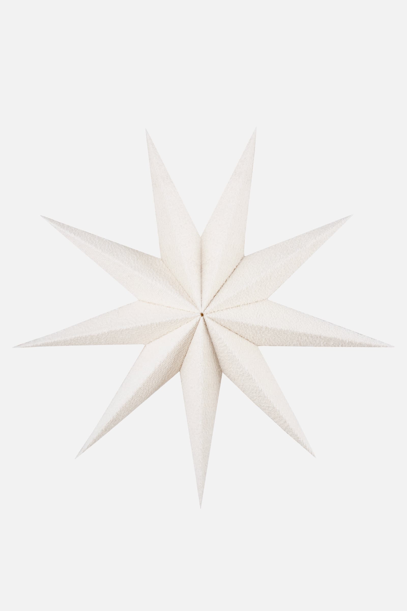Christmas Star Stella Bouclé 75 White