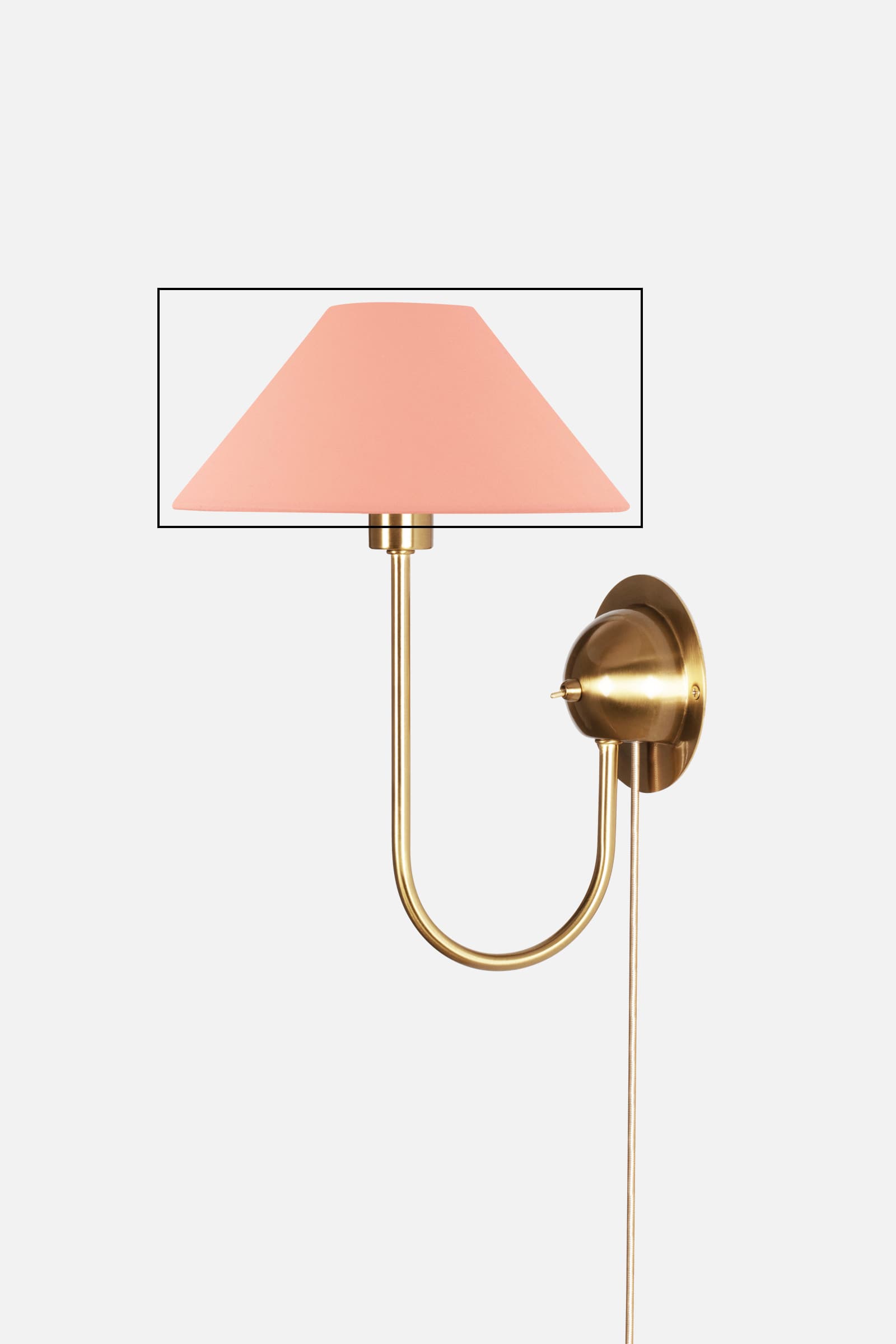 Shade for Iris Wall lamp  Blush