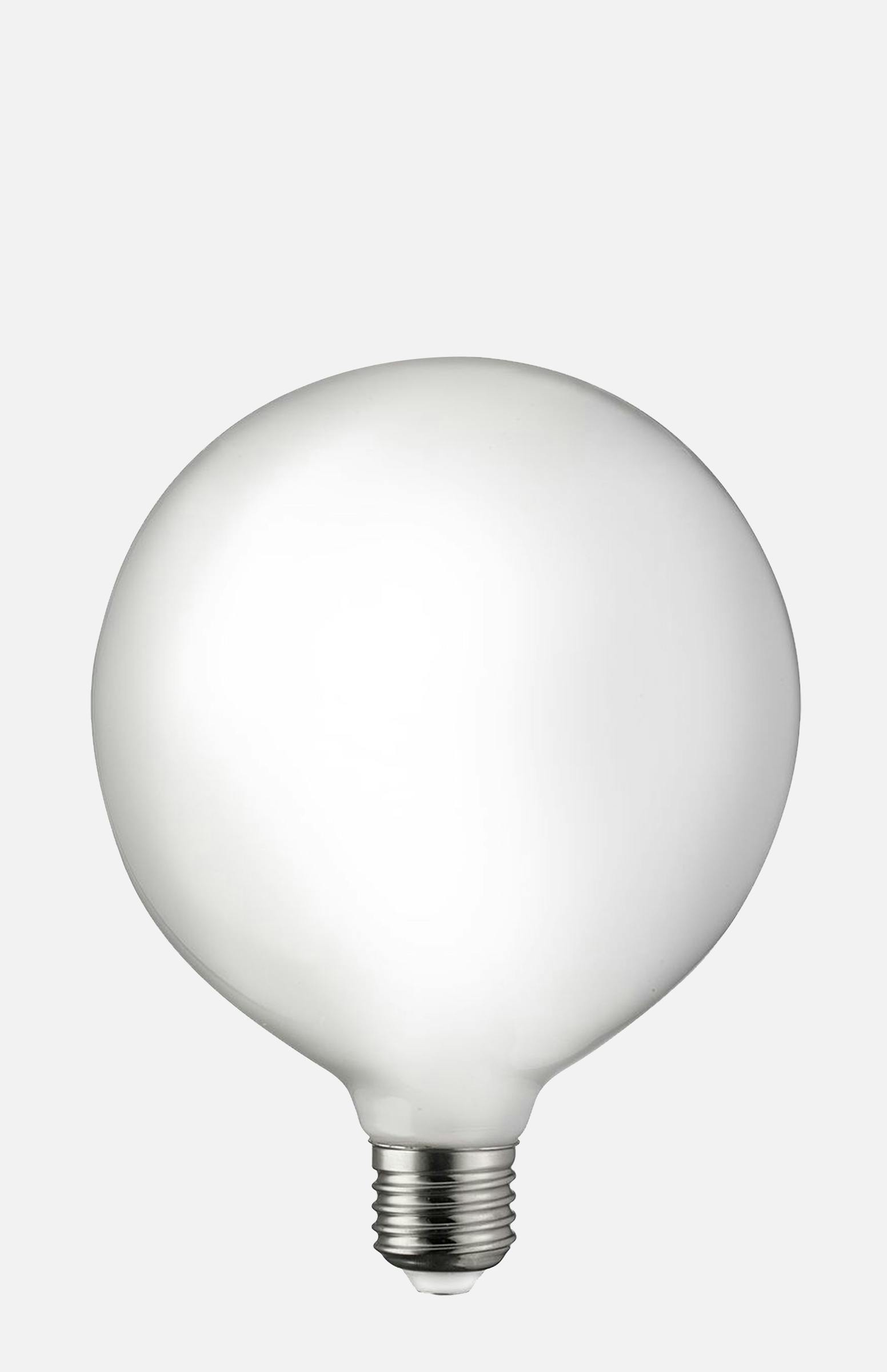 Light Source E27 LED Globe 125 mm Opal 7W
